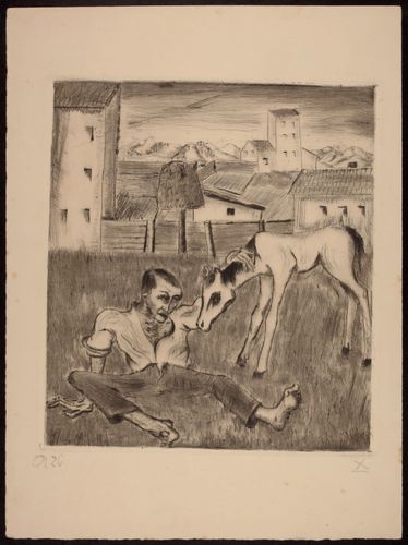 Richard Hallgarten, o.J., Druck, 23 x 20,3 cm, Münchner Stadtbibliothek Monacensia KM F 283